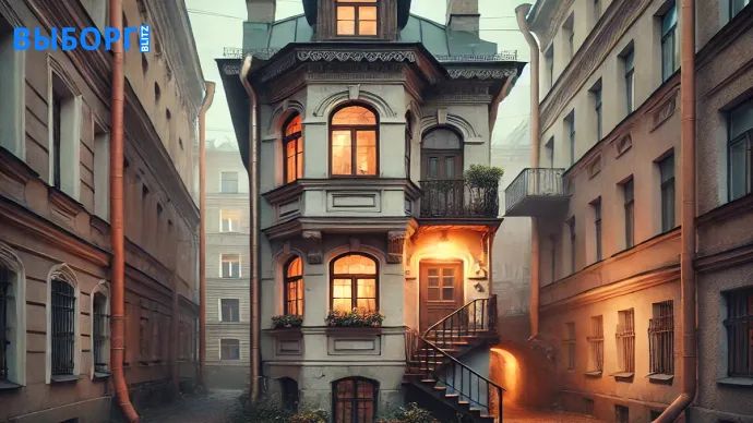 Самый маленький дом Петербурга: где прячется архитектурное чудо среди гигантов