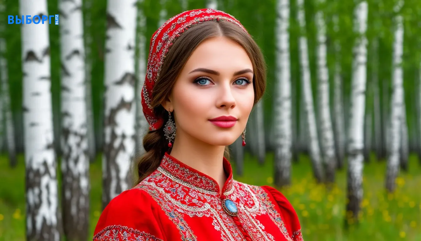 Красивая женщина