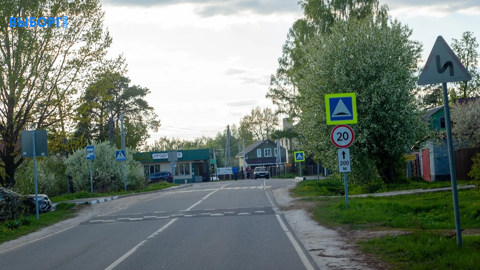 Лежачий полицейский