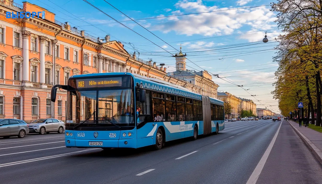 Автобус на улице