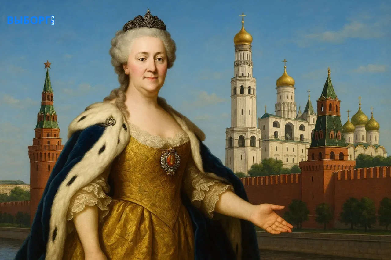 Екатерина II, Кремль. Арт