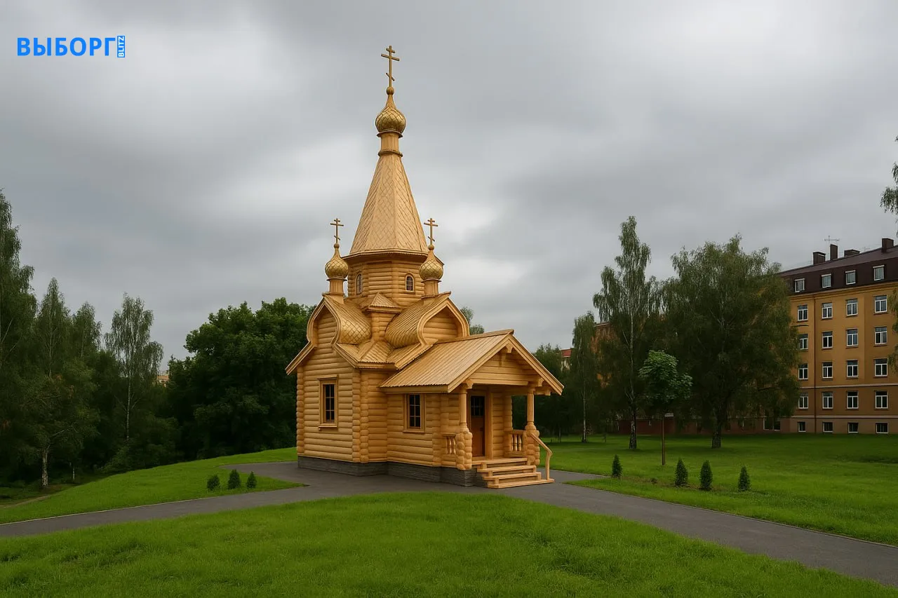 Ильинская часовня в Лазарево. Арт