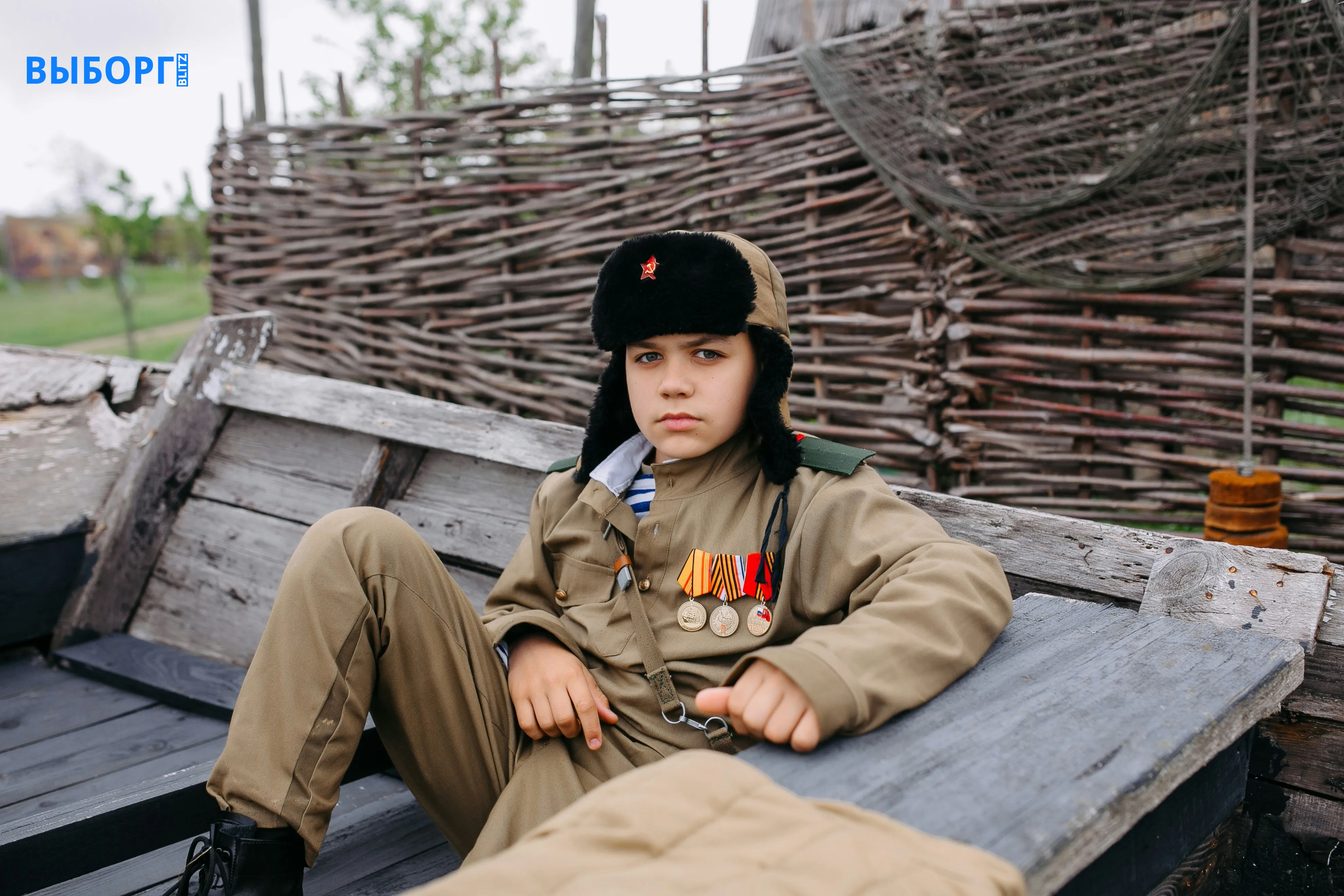 Мальчик, День Победы